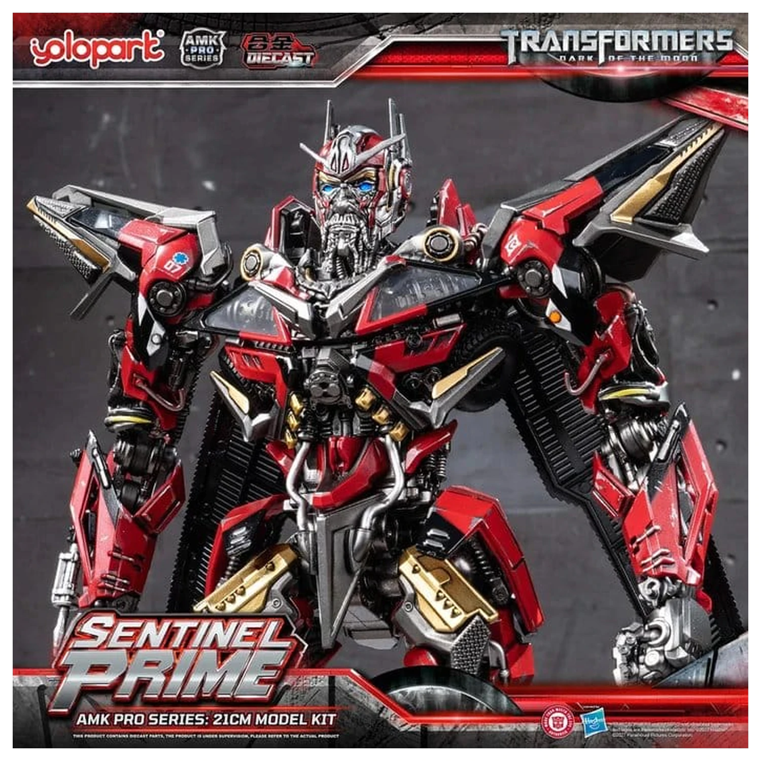 Transformers: Dark of the Moon AMK PRO Series Kit model din plastic Sentinel Prime 21 cm poza produsului
