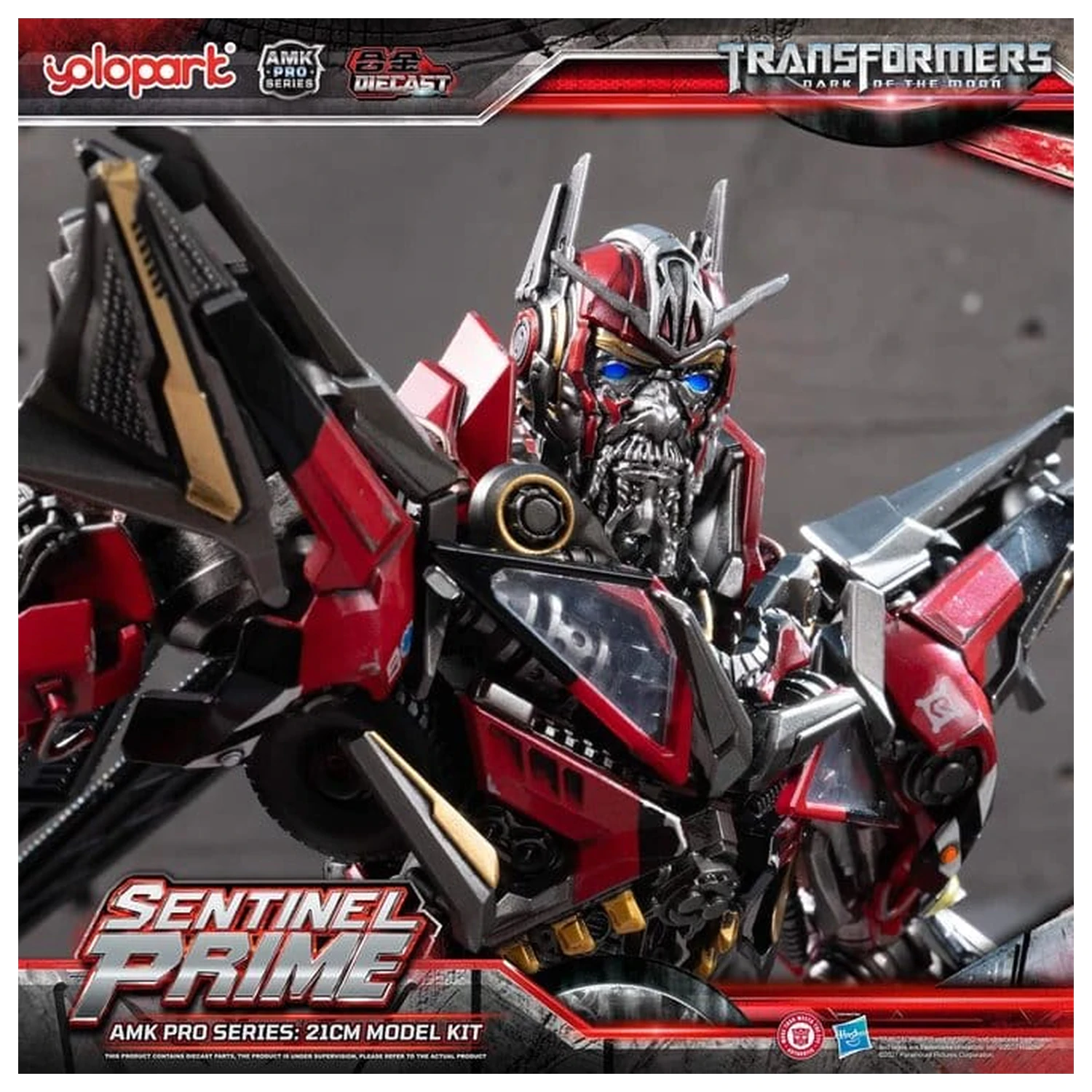Transformers: Dark of the Moon AMK PRO Series Kit model din plastic Sentinel Prime 21 cm poza produsului