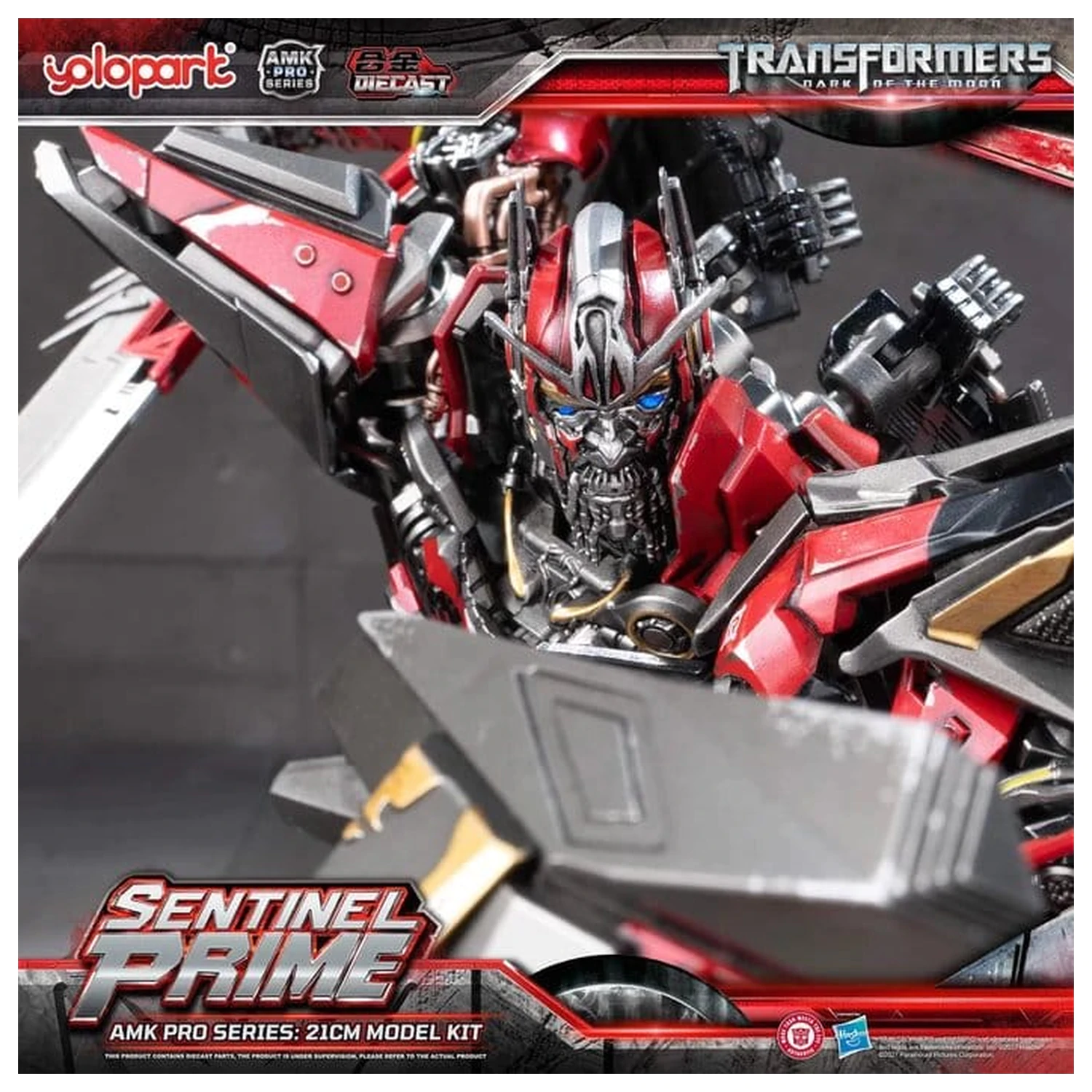 Transformers: Dark of the Moon AMK PRO Series Kit model din plastic Sentinel Prime 21 cm poza produsului
