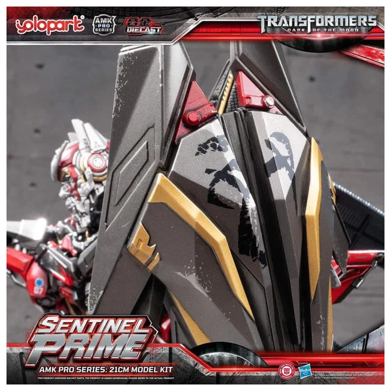 Transformers: Dark of the Moon AMK PRO Series Kit model din plastic Sentinel Prime 21 cm poza produsului