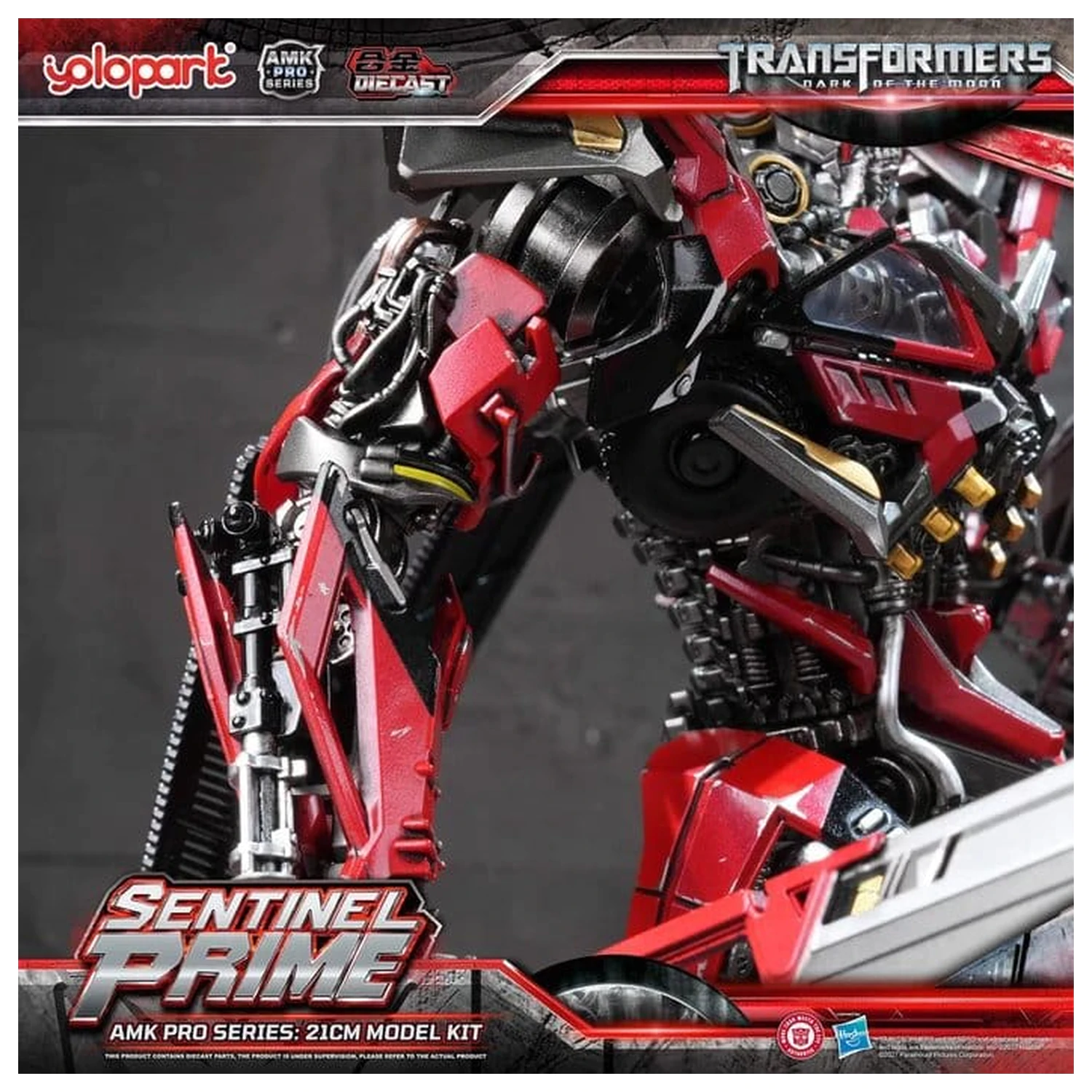Transformers: Dark of the Moon AMK PRO Series Kit model din plastic Sentinel Prime 21 cm poza produsului