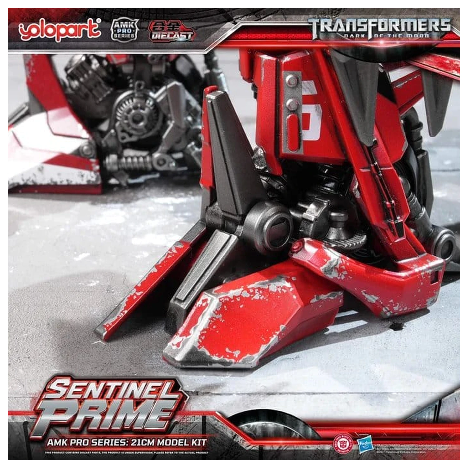 Transformers: Dark of the Moon AMK PRO Series Kit model din plastic Sentinel Prime 21 cm poza produsului