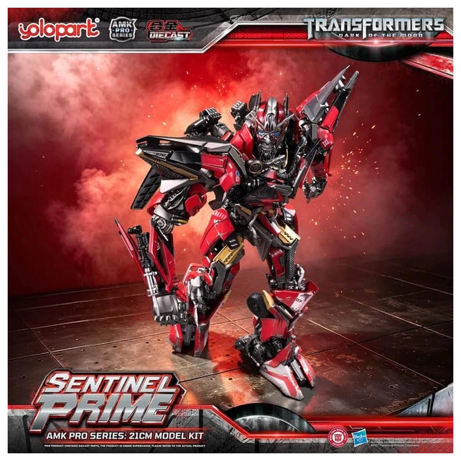 Transformers: Dark of the Moon AMK PRO Series Kit model din plastic Sentinel Prime 21 cm poza produsului