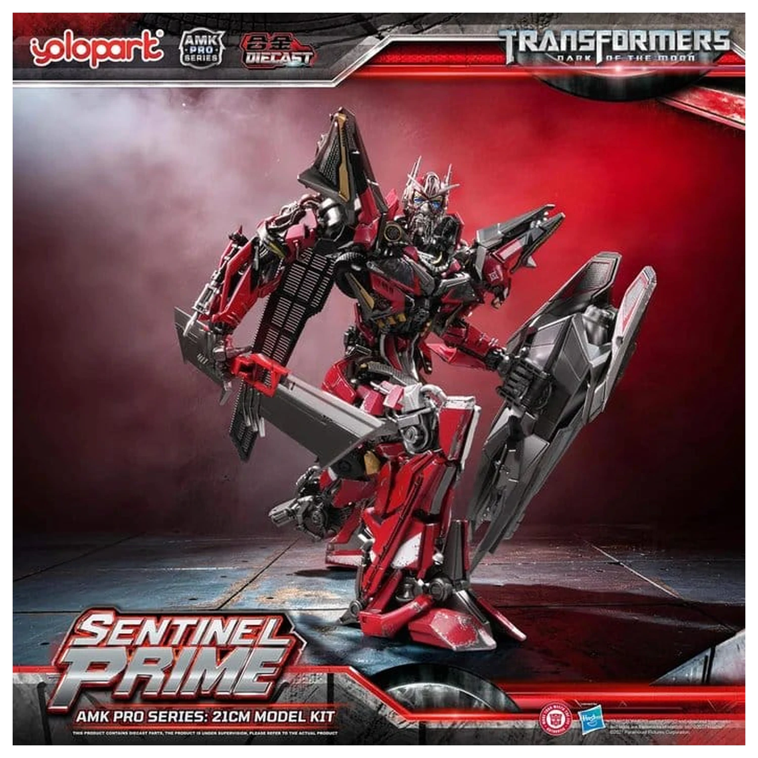 Transformers: Dark of the Moon AMK PRO Series Kit model din plastic Sentinel Prime 21 cm poza produsului