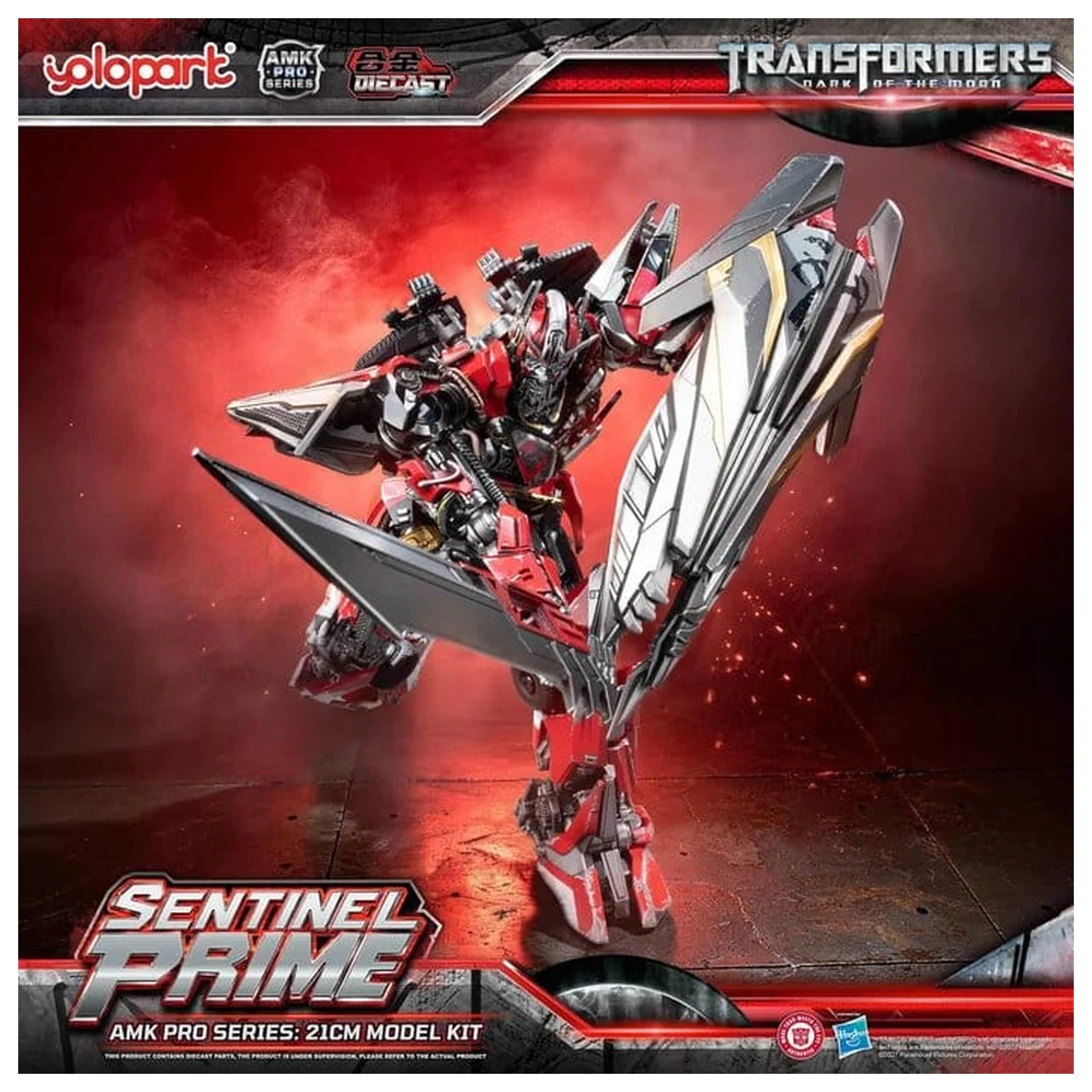Transformers: Dark of the Moon AMK PRO Series Kit model din plastic Sentinel Prime 21 cm poza produsului