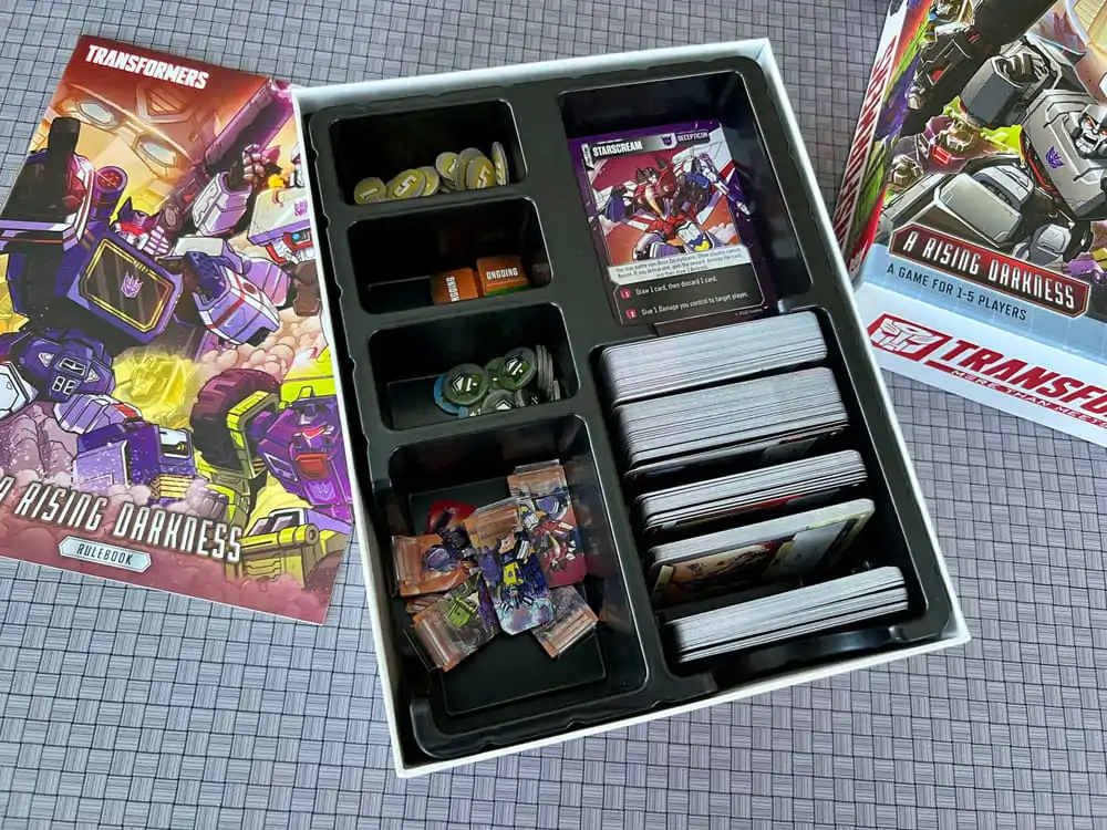 Transformers card game Deck-Building A Rising Darkness *Versiune în engleză* poza produsului
