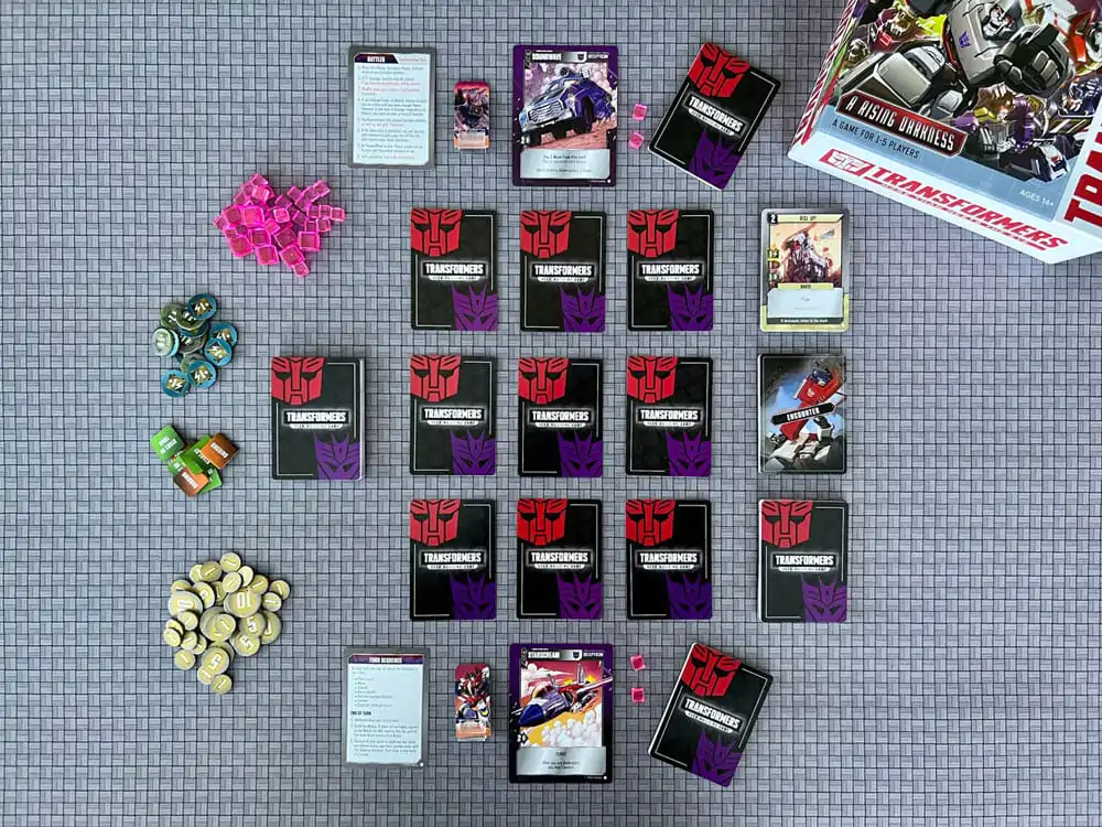 Transformers card game Deck-Building A Rising Darkness *Versiune în engleză* poza produsului