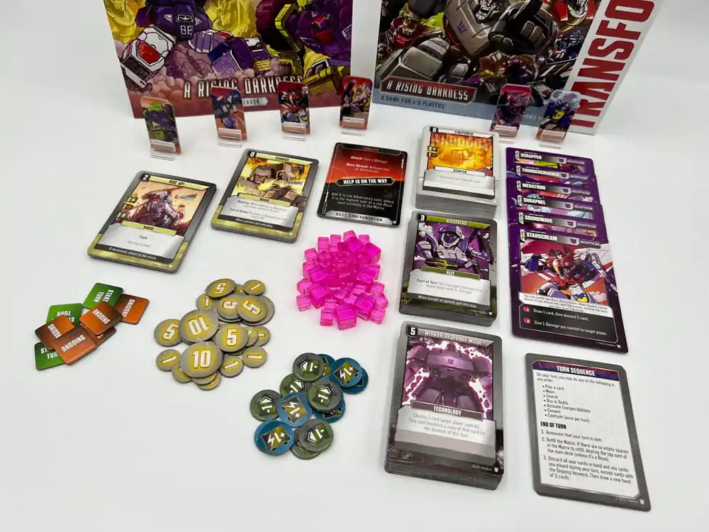 Transformers card game Deck-Building A Rising Darkness *Versiune în engleză* poza produsului