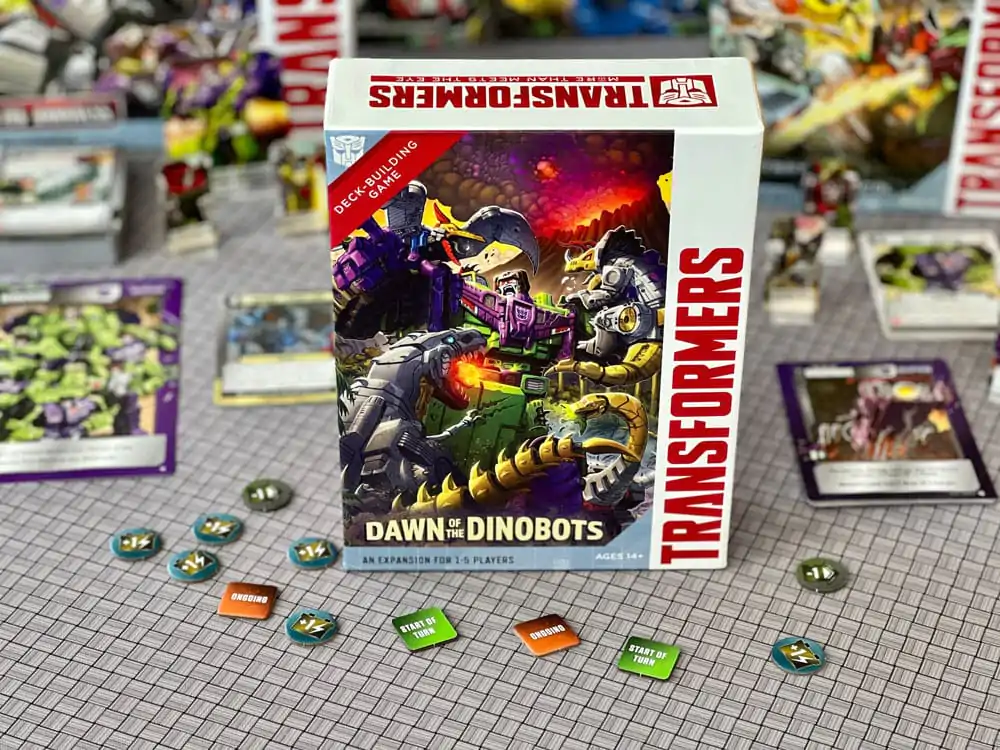 Transformers joc de cărți Deck-Building Dawn of the Dinobots Expansion *Versiunea în engleză* poza produsului