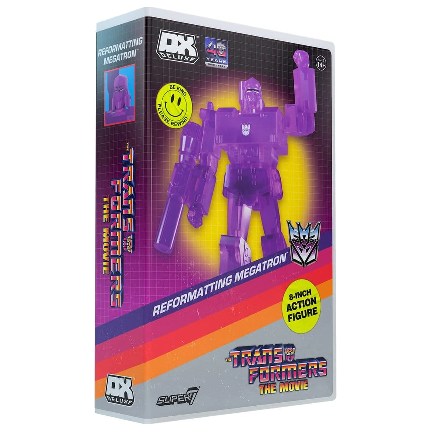 Transformers Deluxe Figura de actiune Wave 02 Reformatting Megatron (VHS, The Movie) poza produsului