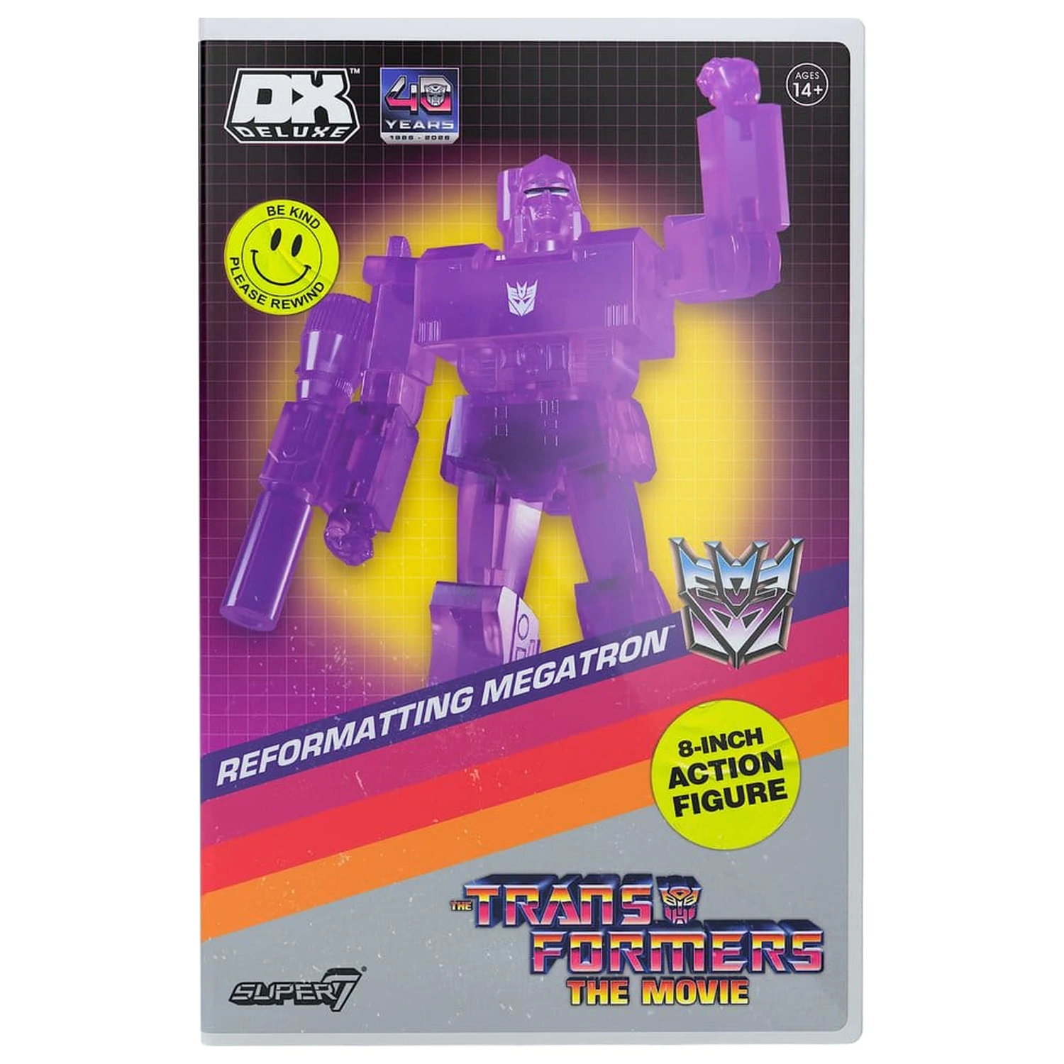 Transformers Deluxe Figura de actiune Wave 02 Reformatting Megatron (VHS, The Movie) poza produsului