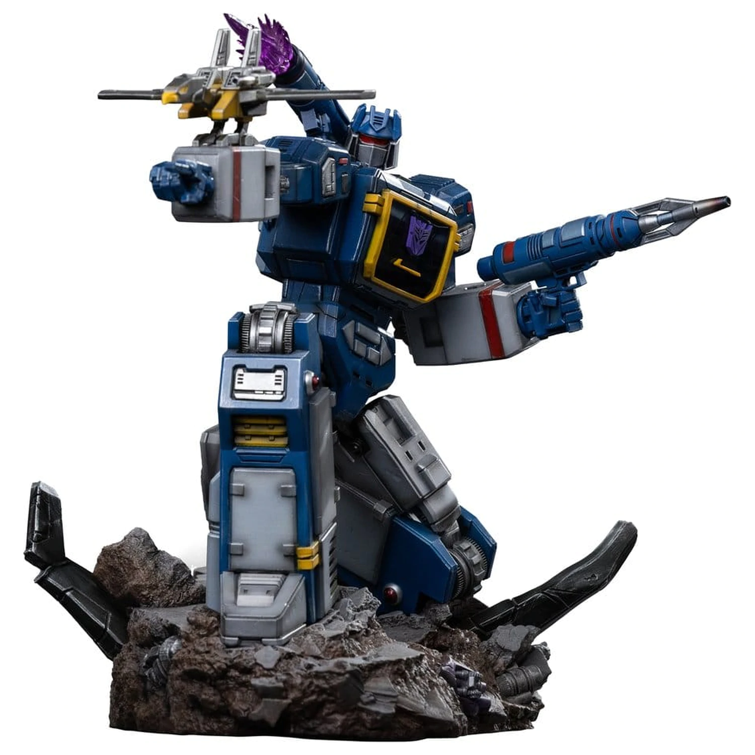 Transformers Statuie Demi Scale 1/20 Soundwave 29 cm poza produsului