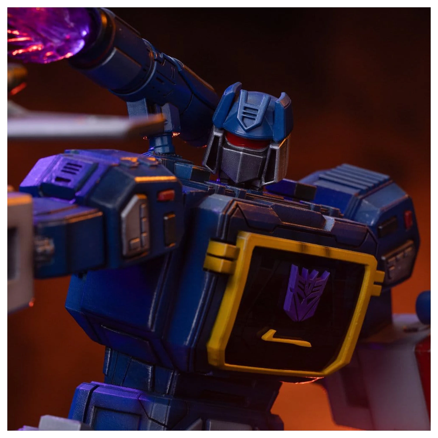 Transformers Statuie Demi Scale 1/20 Soundwave 29 cm poza produsului