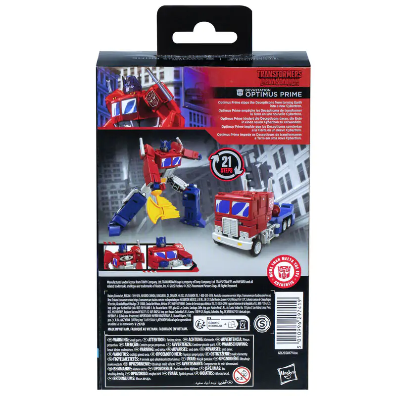 Transformers Devastation Studio Series Optimus Prime figurină 11cm poza produsului