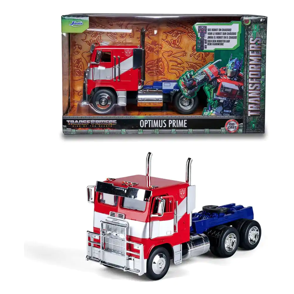 Transformers Model turnat sub presiune 1/24 Big Rig T7 Optimus Prime poza produsului