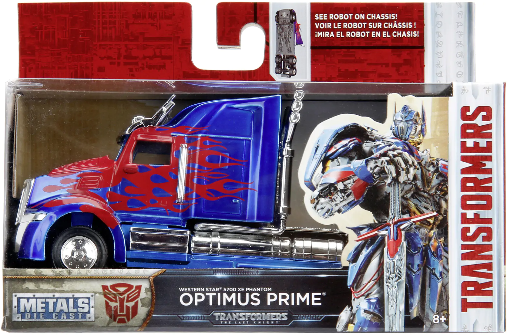 Transformers Model Diecast 1/32 T5 Optimus Prime poza produsului