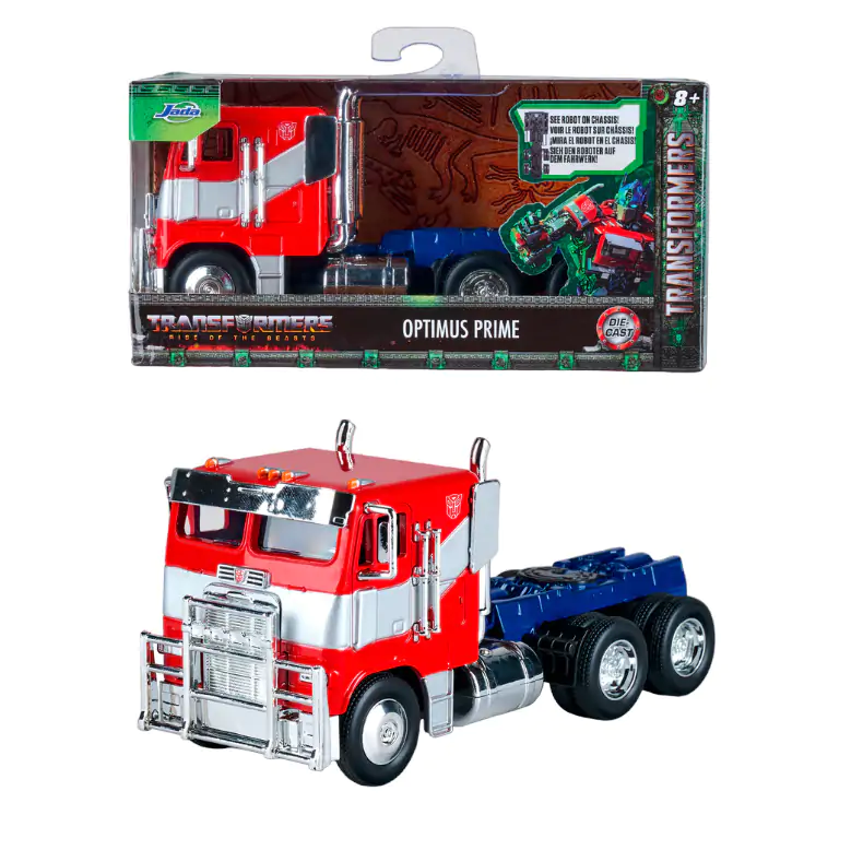 Transformers Model Diecast 1/32 T7 Optimus Prime Camion poza produsului