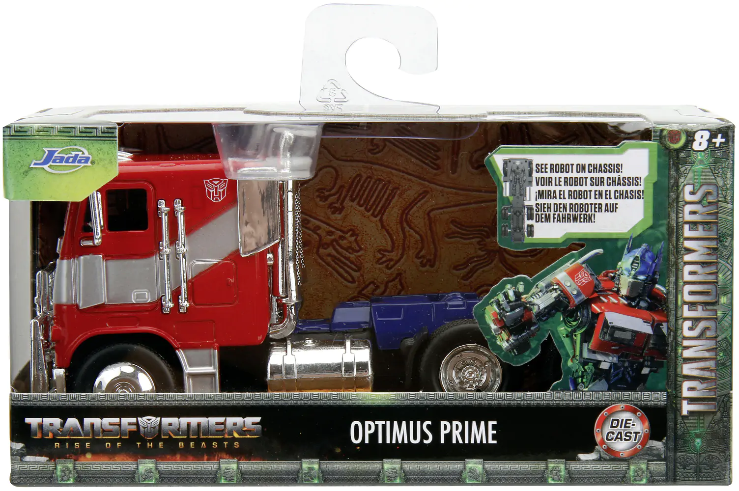 Transformers Model Diecast 1/32 T7 Optimus Prime Camion poza produsului