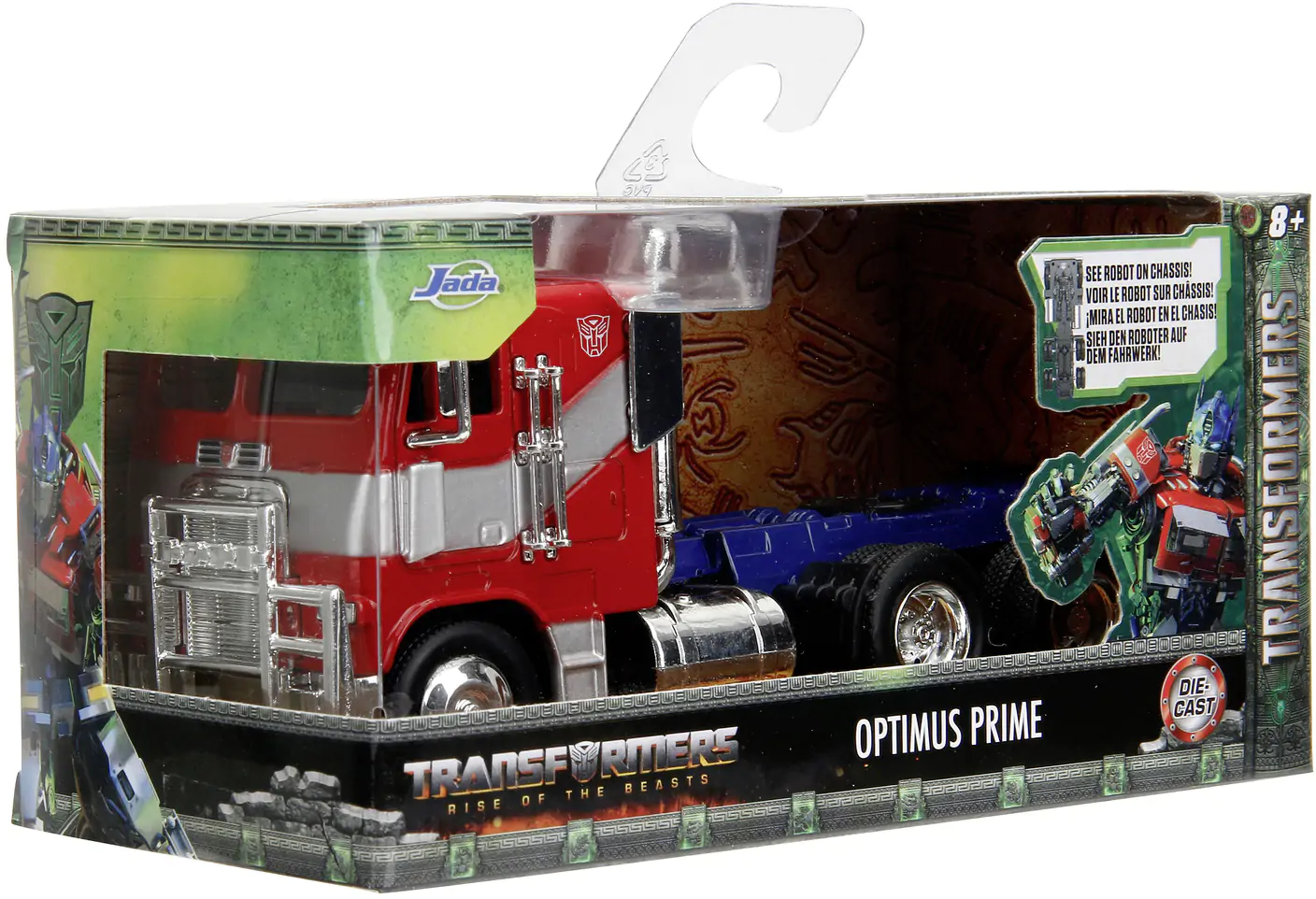 Transformers Model Diecast 1/32 T7 Optimus Prime Camion poza produsului