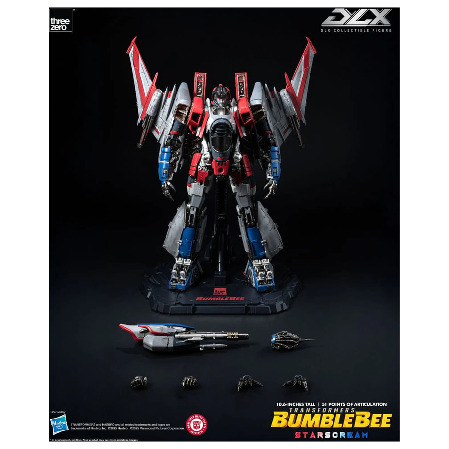 Transformers DLX figurina de actiune Starscream Bumblebee 27 cm poza produsului