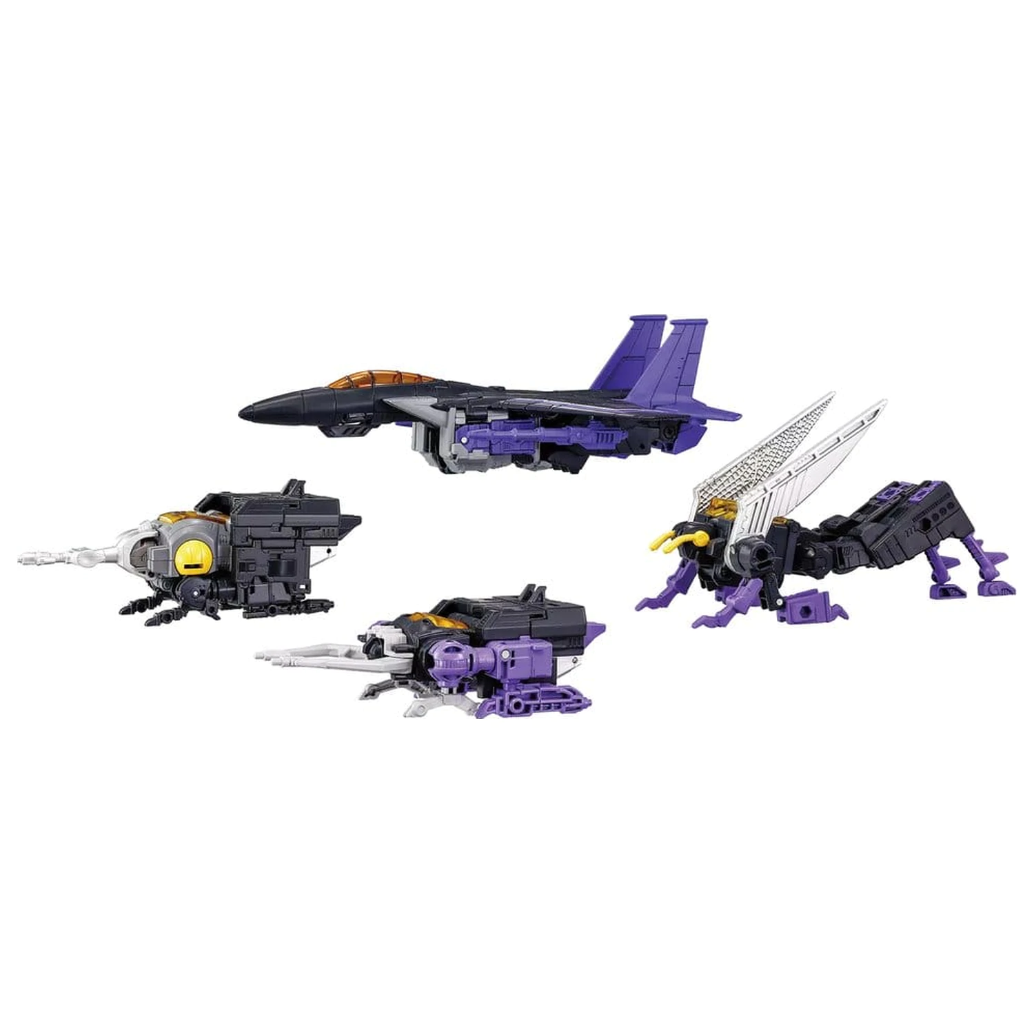 Transformers Dramatic Capture Series Figurina de actiune pachet de 4 bucati Decepticons Part 2 poza produsului