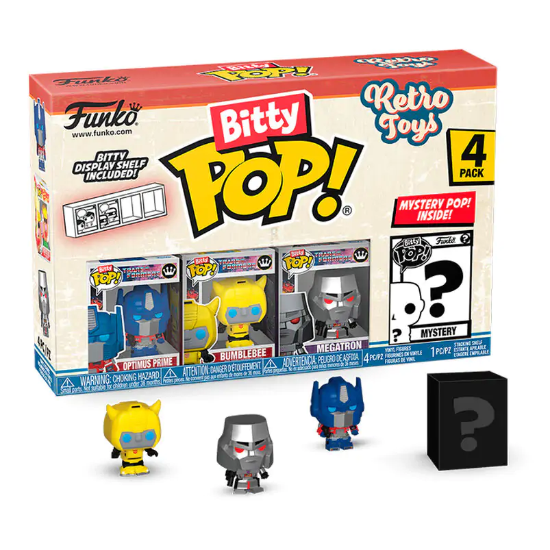 Transformers Bitty Funko POP! Figurina vinil 4-Pack 2,5 cm poza produsului