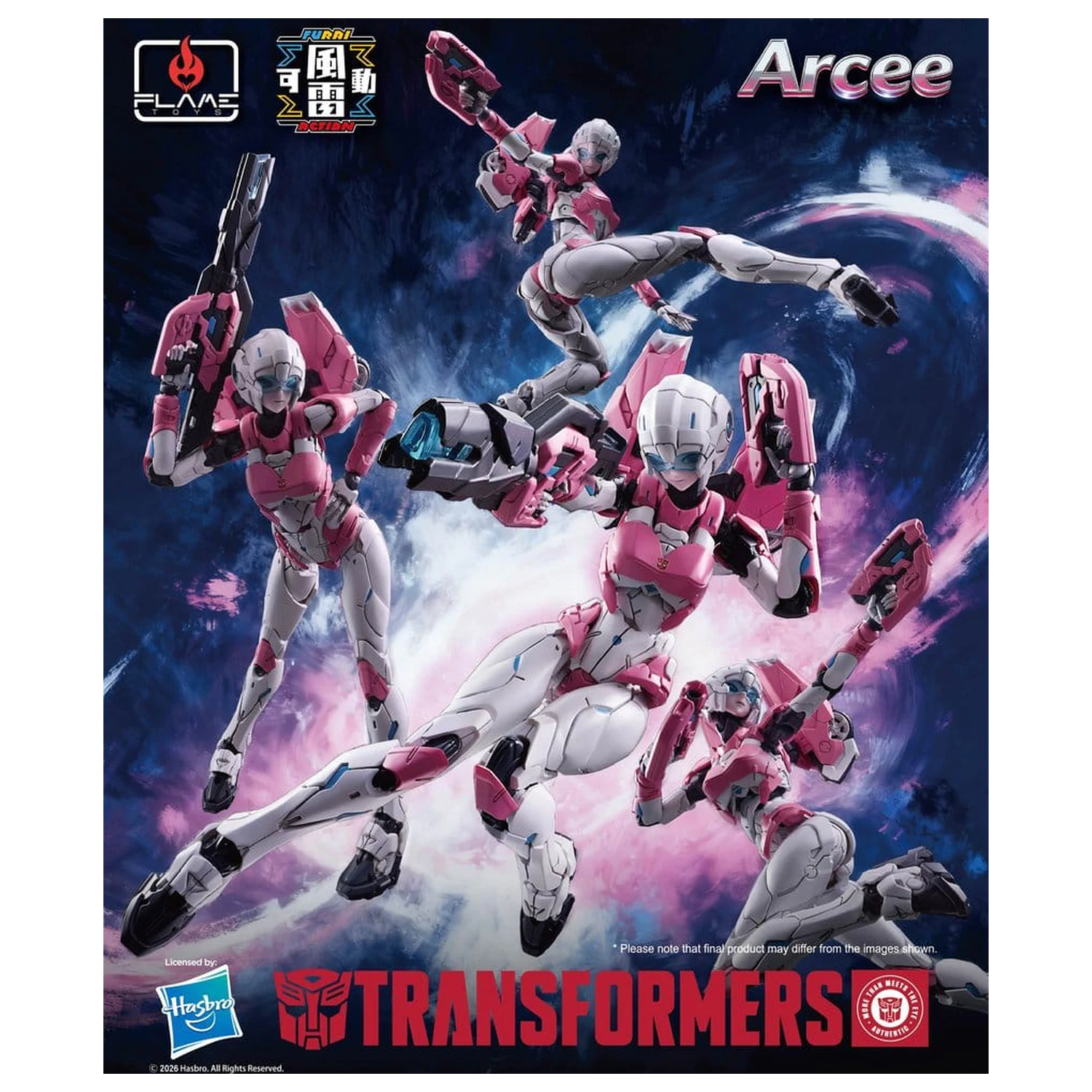 Transformers Furai Action Figura de acțiune Arcee 16 cm poza produsului