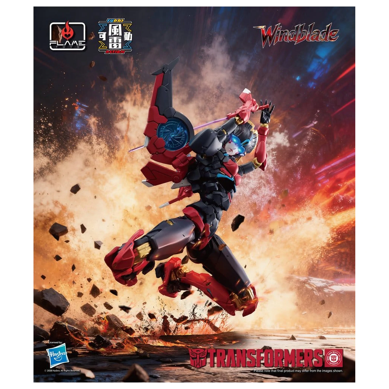 Transformers Furai Action figurina Windblade 16 cm poza produsului