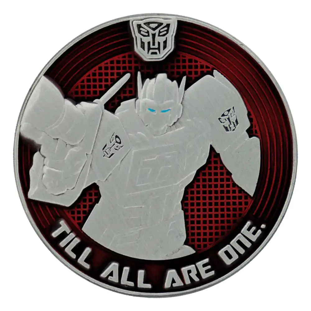 Transformers Generation 1 Moneda de colectie G1 Autobots vs Decepticons Limited Edition 4 cm poza produsului