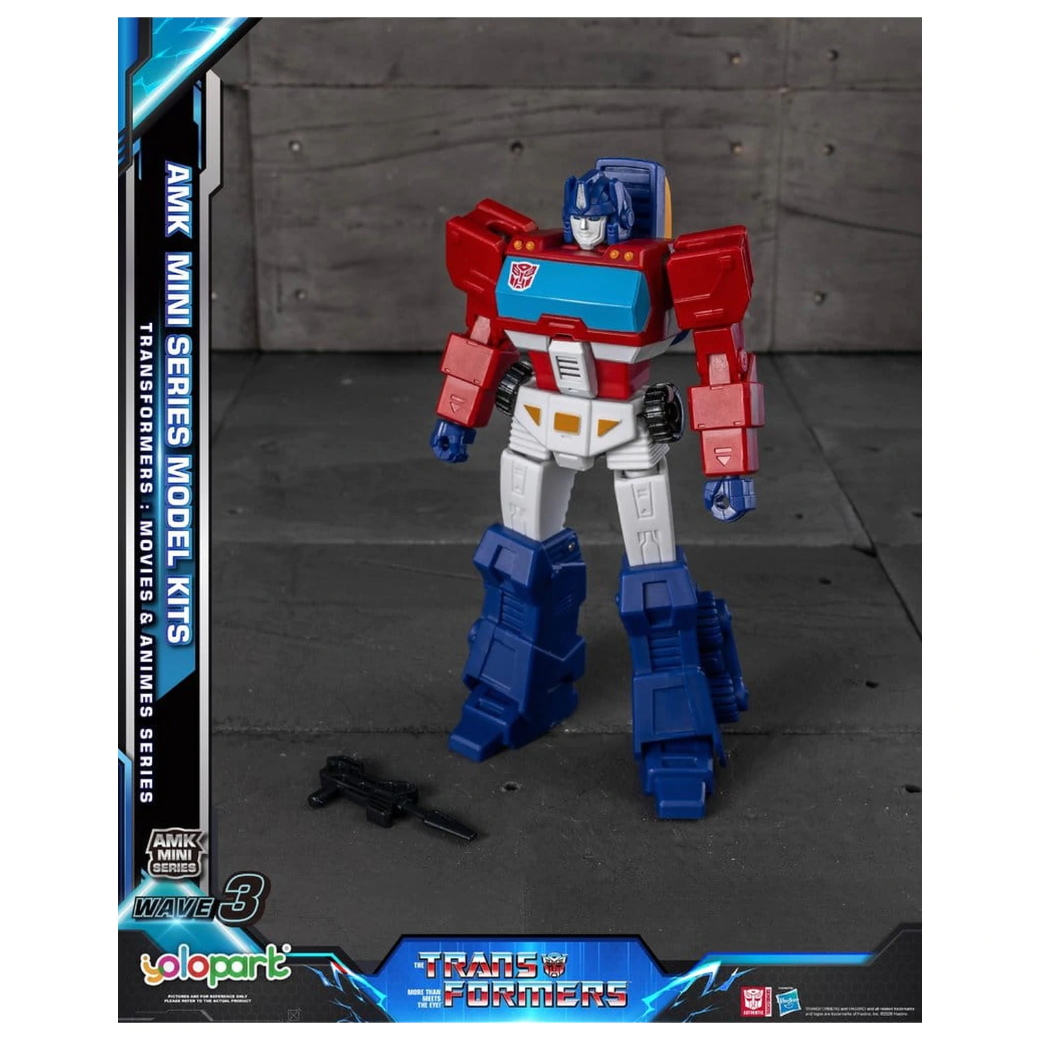 Transformers Generation One AMK Mini Series Kit Model din Plastic Val 3 Orion Pax IDW 11 cm poza produsului