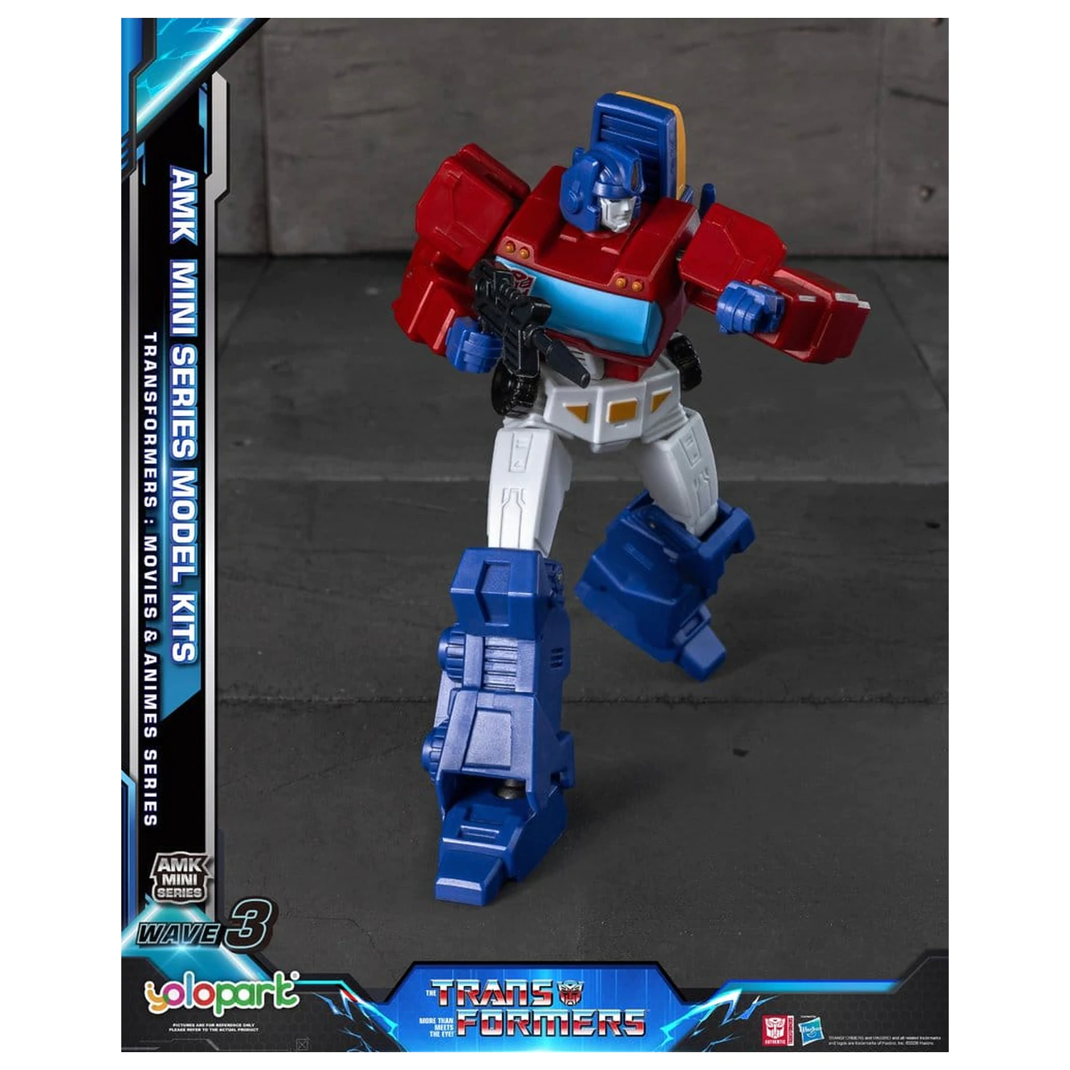 Transformers Generation One AMK Mini Series Kit Model din Plastic Val 3 Orion Pax IDW 11 cm poza produsului