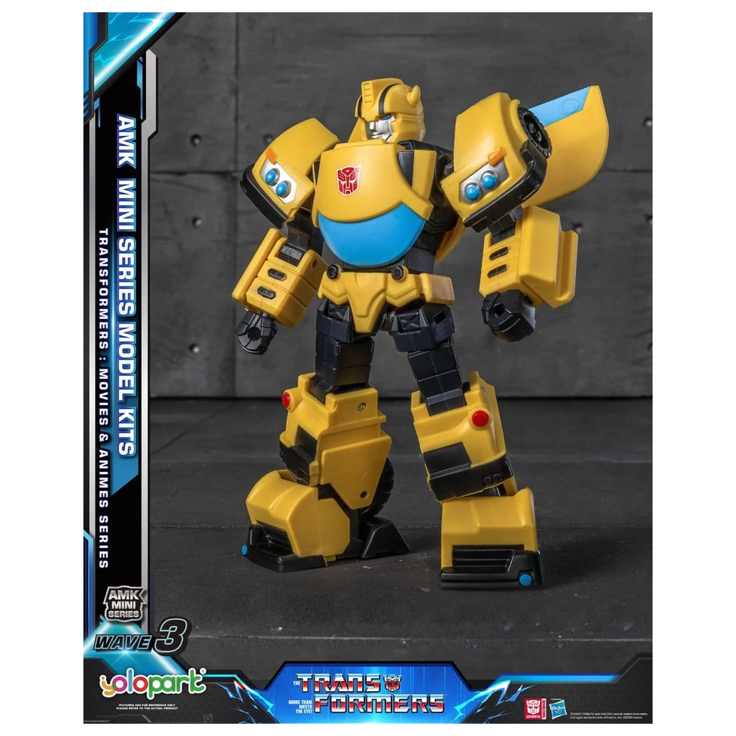 Transformers Generation One AMK Mini Series Kit model din plastic Wave 3 Bumblebee IDW 11 cm poza produsului