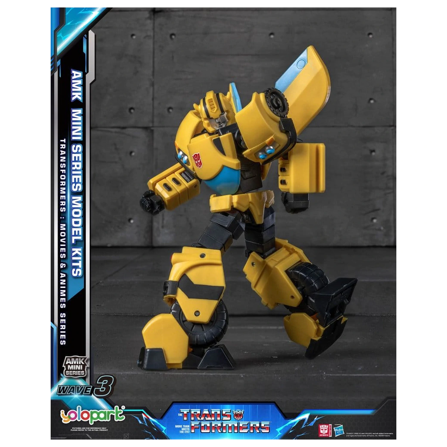 Transformers Generation One AMK Mini Series Kit model din plastic Wave 3 Bumblebee IDW 11 cm poza produsului