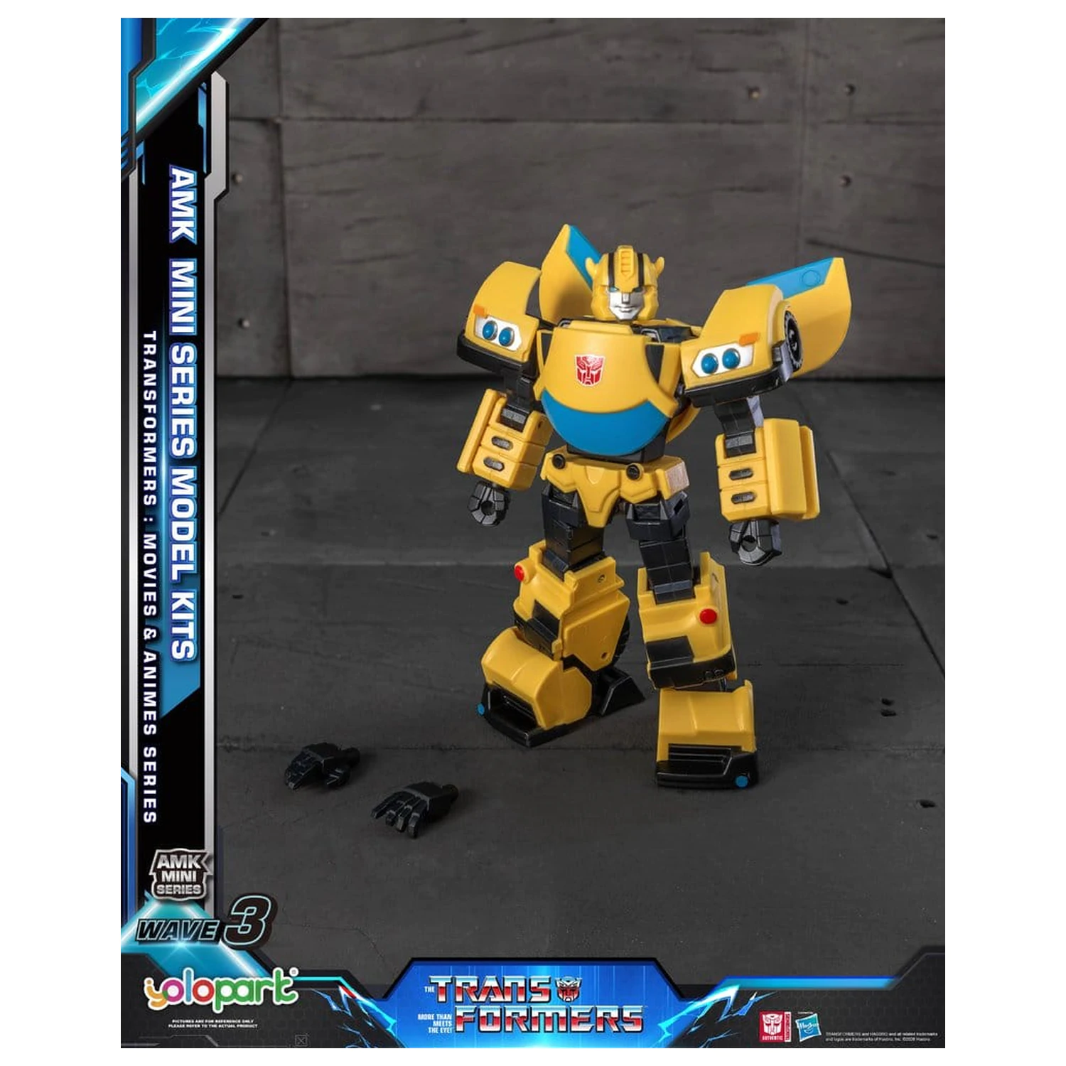 Transformers Generation One AMK Mini Series Kit model din plastic Wave 3 Bumblebee IDW 11 cm poza produsului