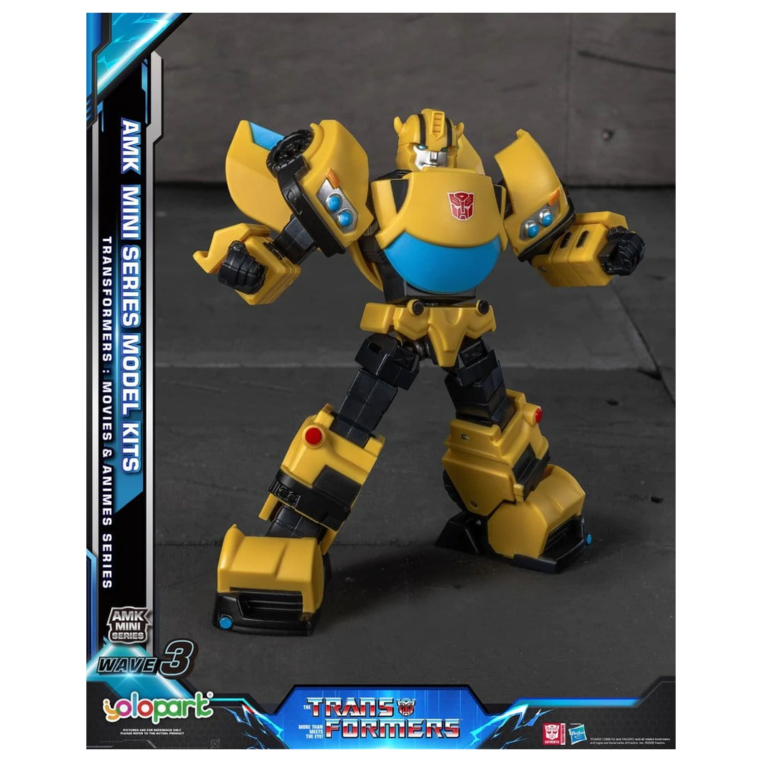 Transformers Generation One AMK Mini Series Kit model din plastic Wave 3 Bumblebee IDW 11 cm poza produsului