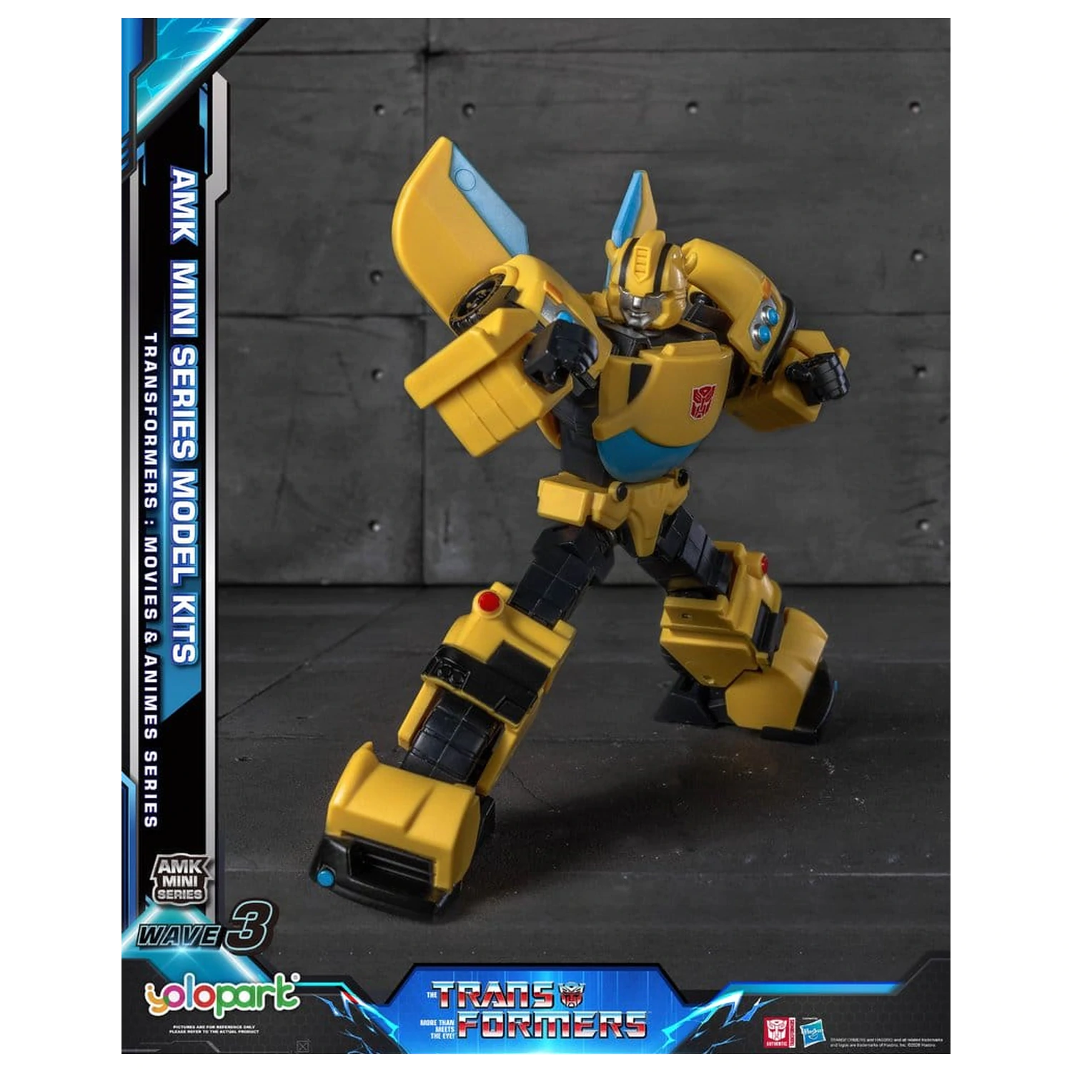 Transformers Generation One AMK Mini Series Kit model din plastic Wave 3 Bumblebee IDW 11 cm poza produsului