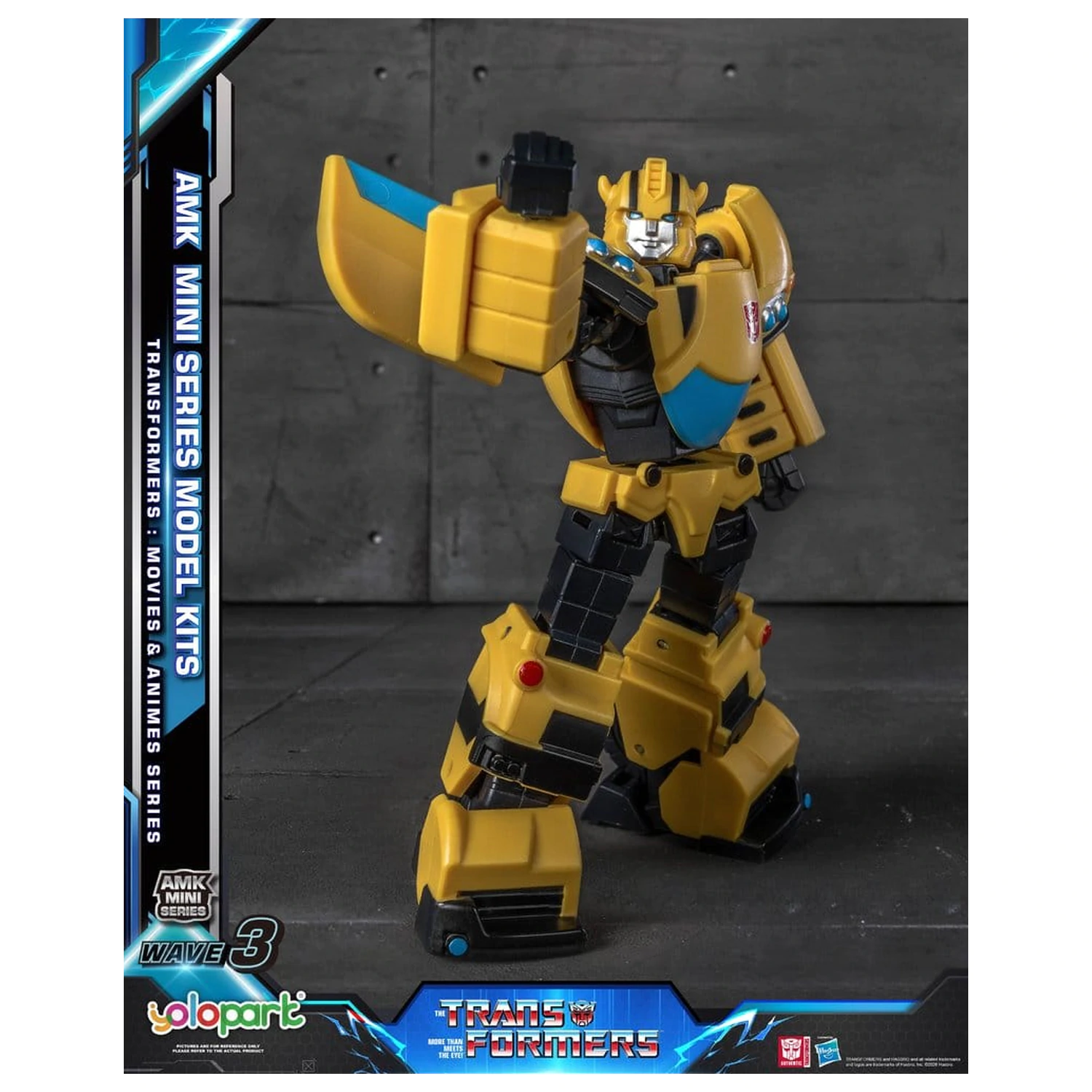 Transformers Generation One AMK Mini Series Kit model din plastic Wave 3 Bumblebee IDW 11 cm poza produsului