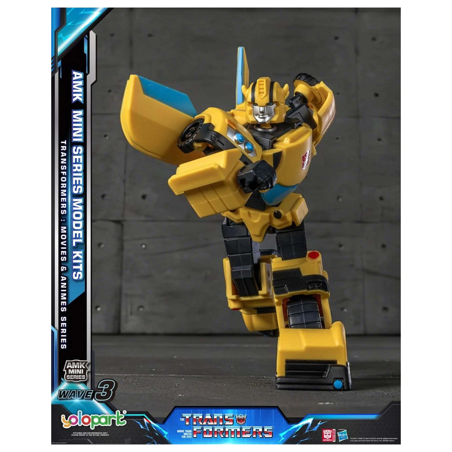 Transformers Generation One AMK Mini Series Kit model din plastic Wave 3 Bumblebee IDW 11 cm poza produsului
