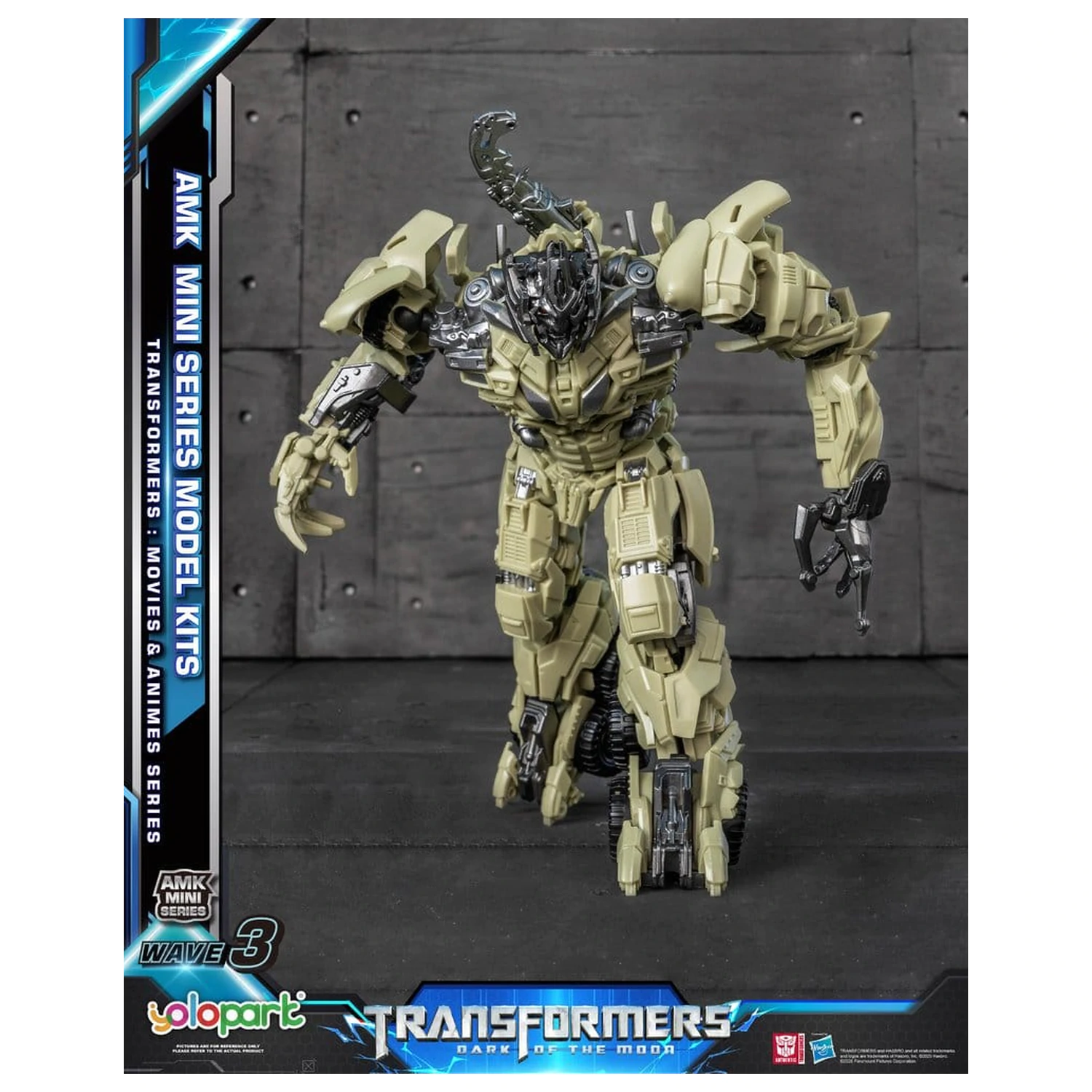 Transformers Generation One AMK Mini Series Plastic Model Kit Wave 3 Megatron TF 3 11 cm poza produsului