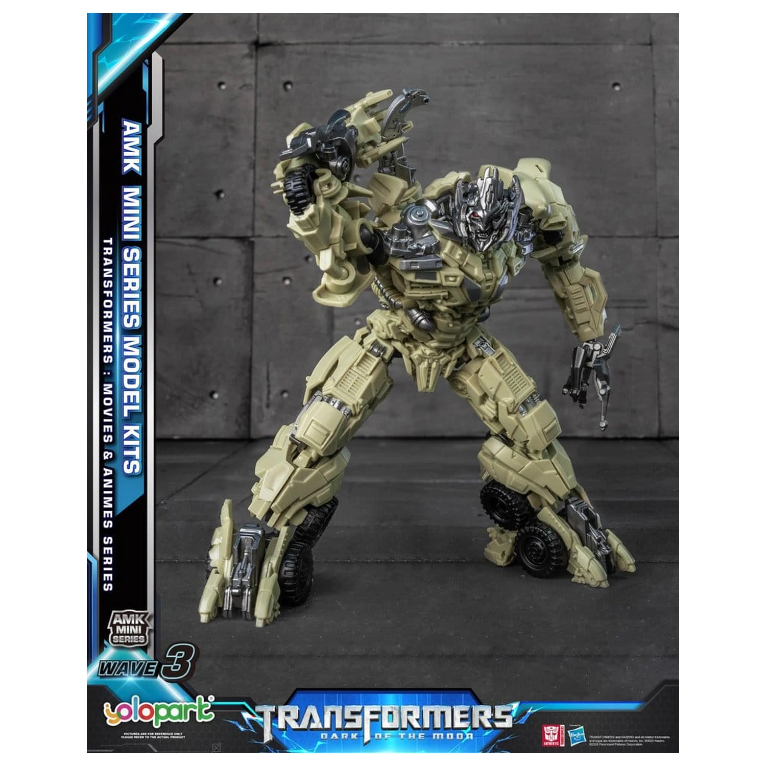 Transformers Generation One AMK Mini Series Plastic Model Kit Wave 3 Megatron TF 3 11 cm poza produsului