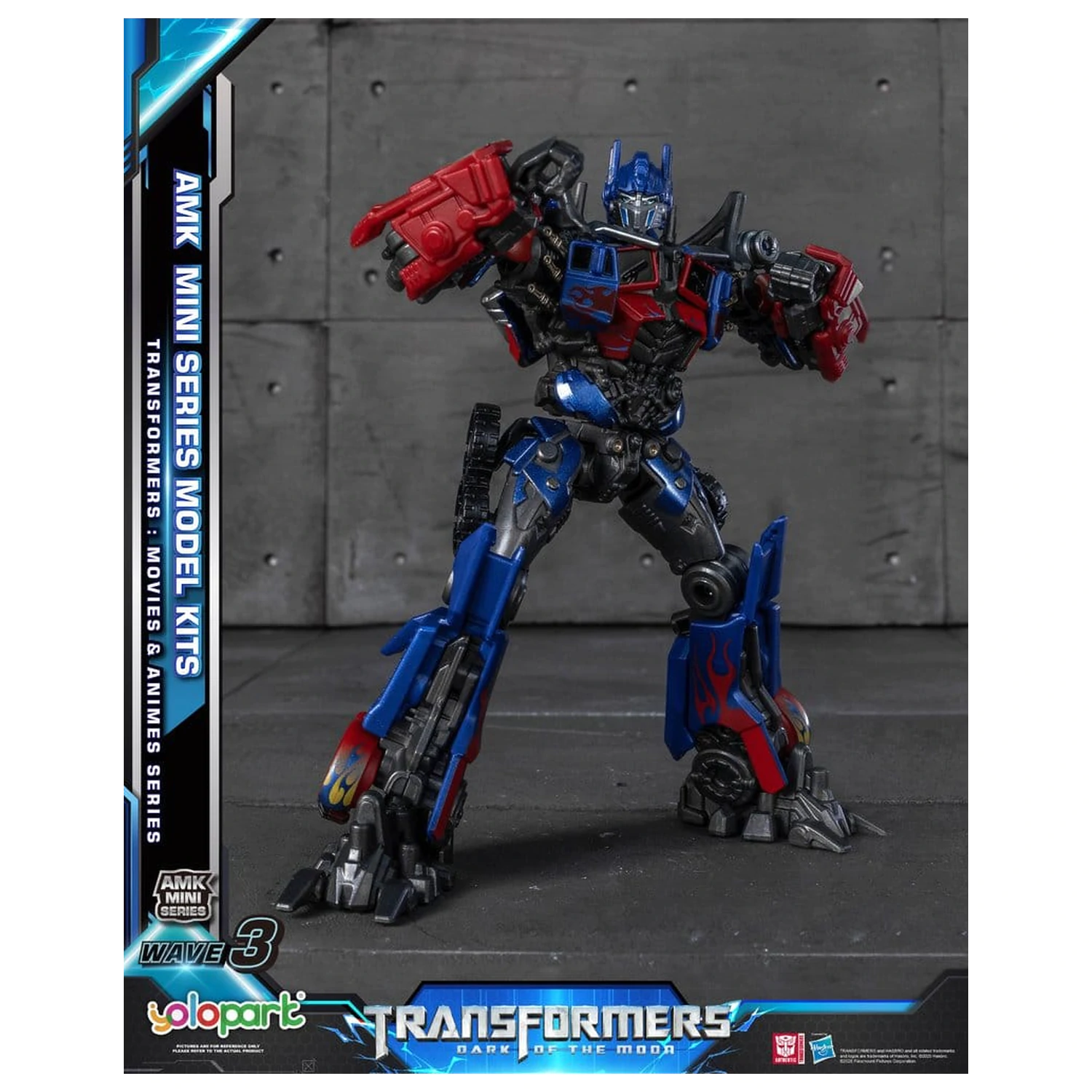 Transformers Generation One AMK Mini Series Plastic Model Kit Wave 3 Optimus Prime TF 3 11 cm poza produsului