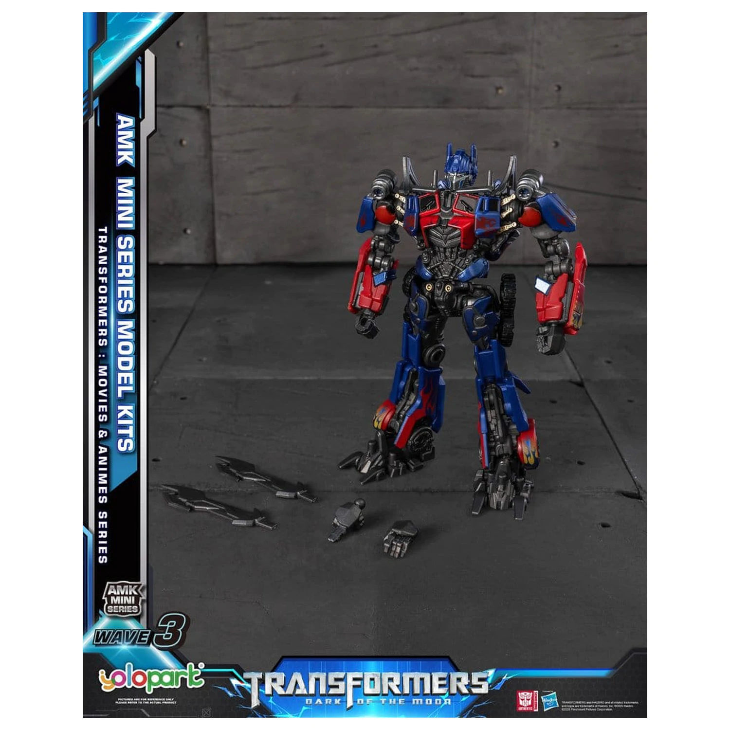 Transformers Generation One AMK Mini Series Plastic Model Kit Wave 3 Optimus Prime TF 3 11 cm poza produsului