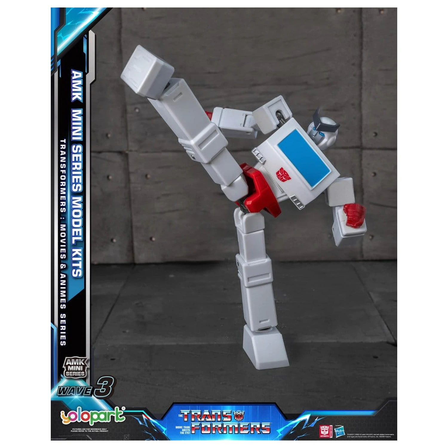 Transformers Generation One AMK Mini Series Plastic Model Kit Wave 3 Ratchet G1 11 cm poza produsului