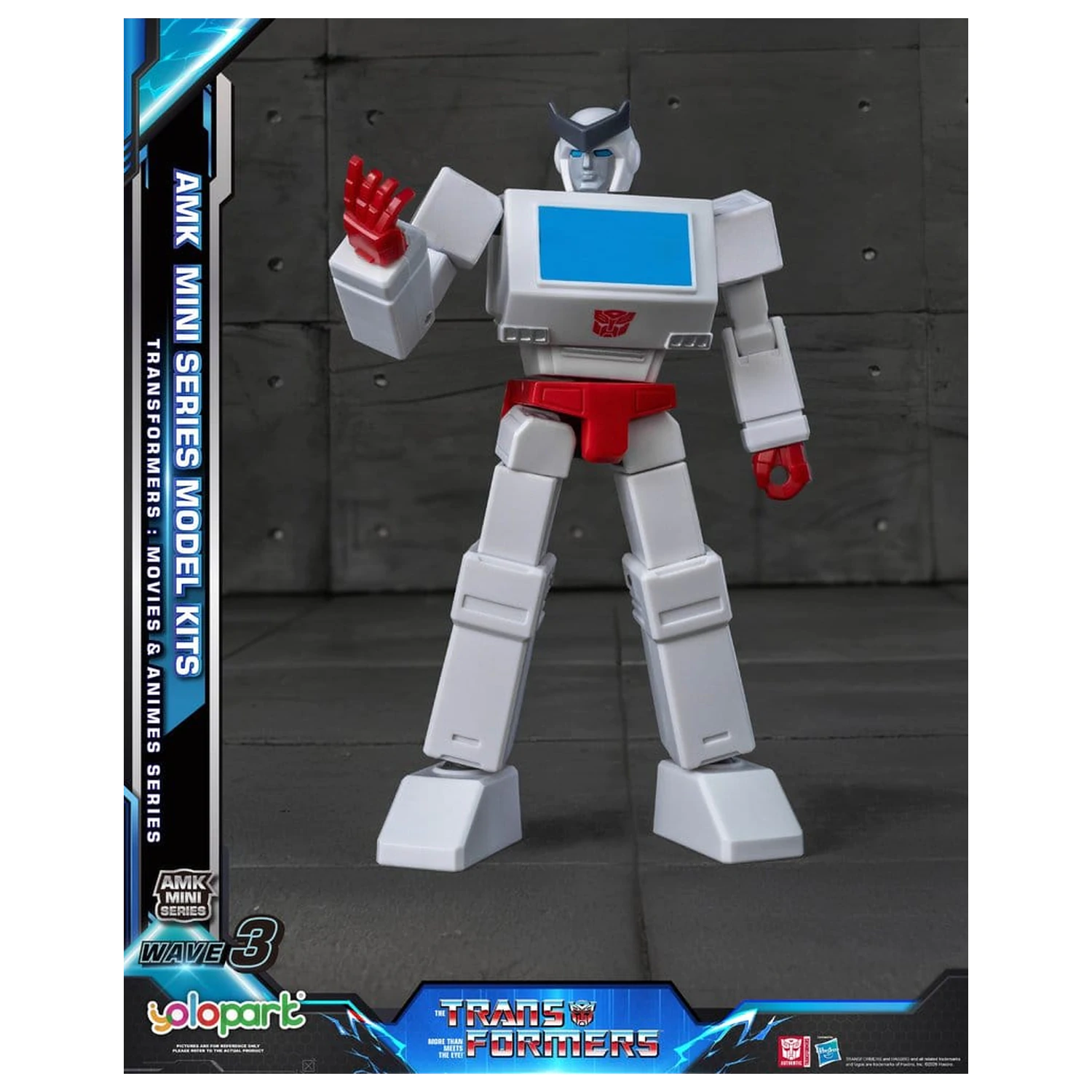 Transformers Generation One AMK Mini Series Plastic Model Kit Wave 3 Ratchet G1 11 cm poza produsului