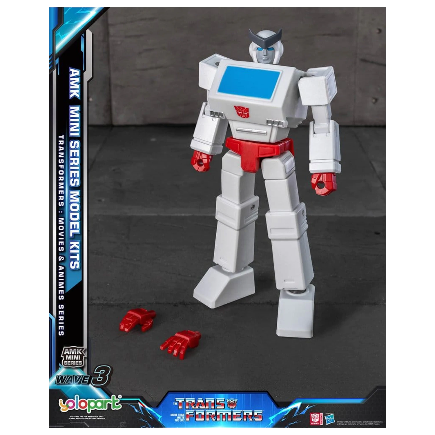Transformers Generation One AMK Mini Series Plastic Model Kit Wave 3 Ratchet G1 11 cm poza produsului