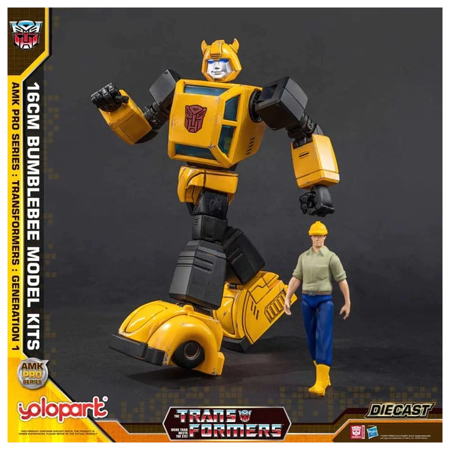 Transformers: Generation One AMK PRO Series kit model din plastic Bumblebee 16 cm poza produsului
