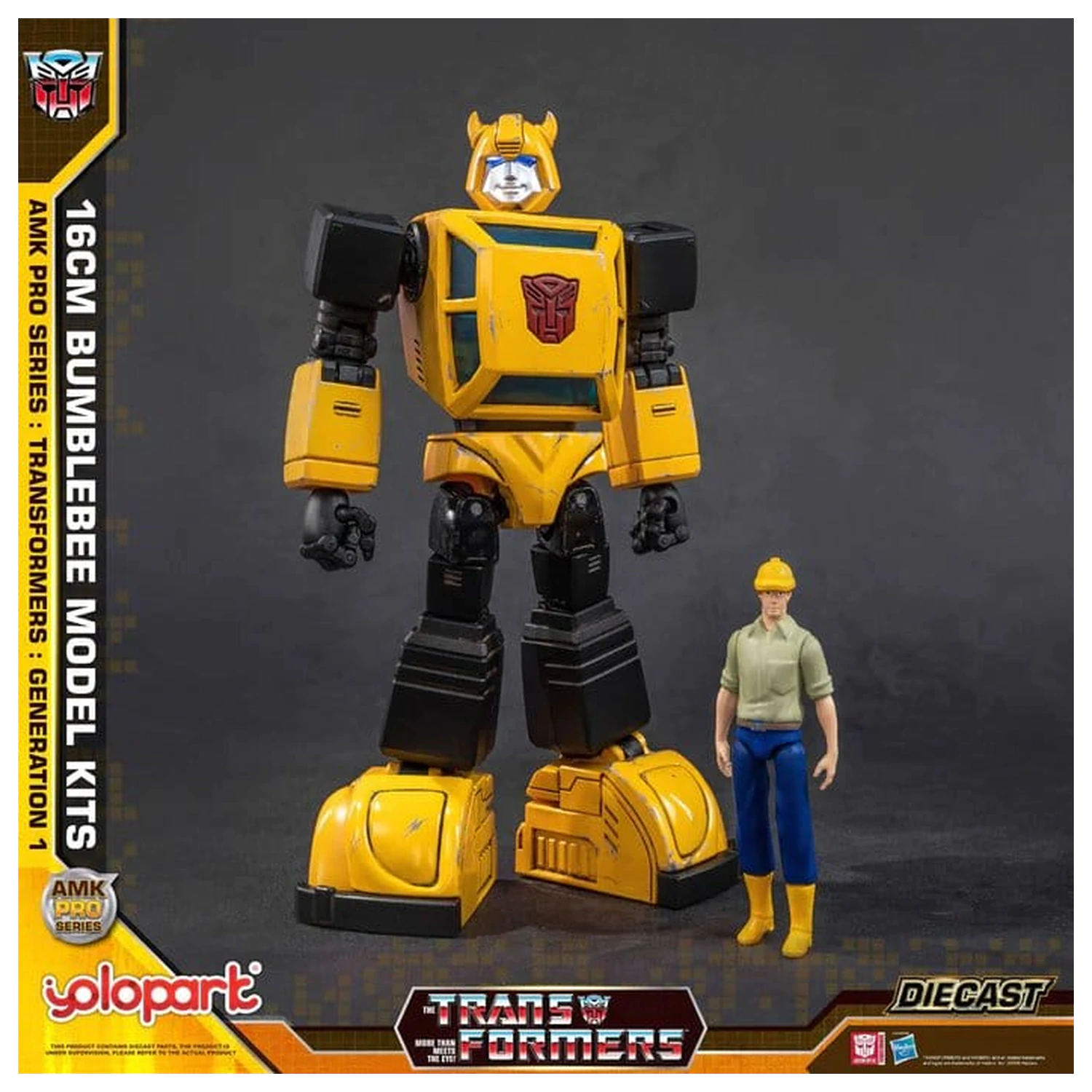 Transformers: Generation One AMK PRO Series kit model din plastic Bumblebee 16 cm poza produsului