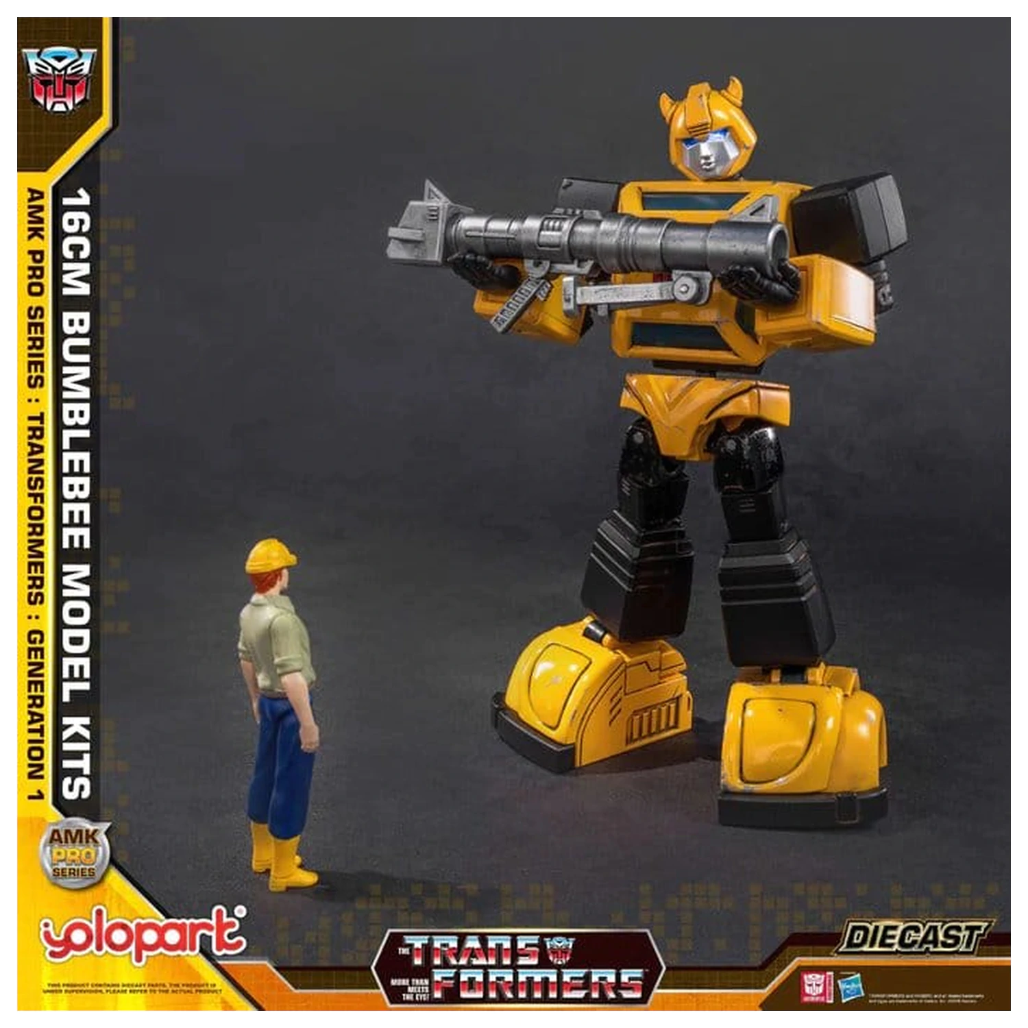 Transformers: Generation One AMK PRO Series kit model din plastic Bumblebee 16 cm poza produsului