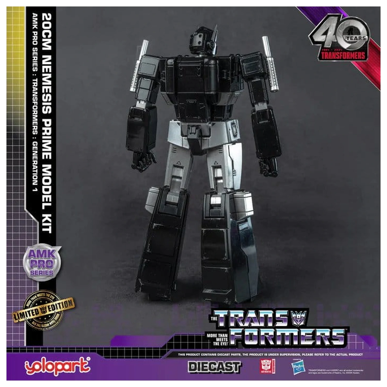 Transformers: Generation One AMK Pro Series Set de modele Nemesis Prime 20 cm poza produsului