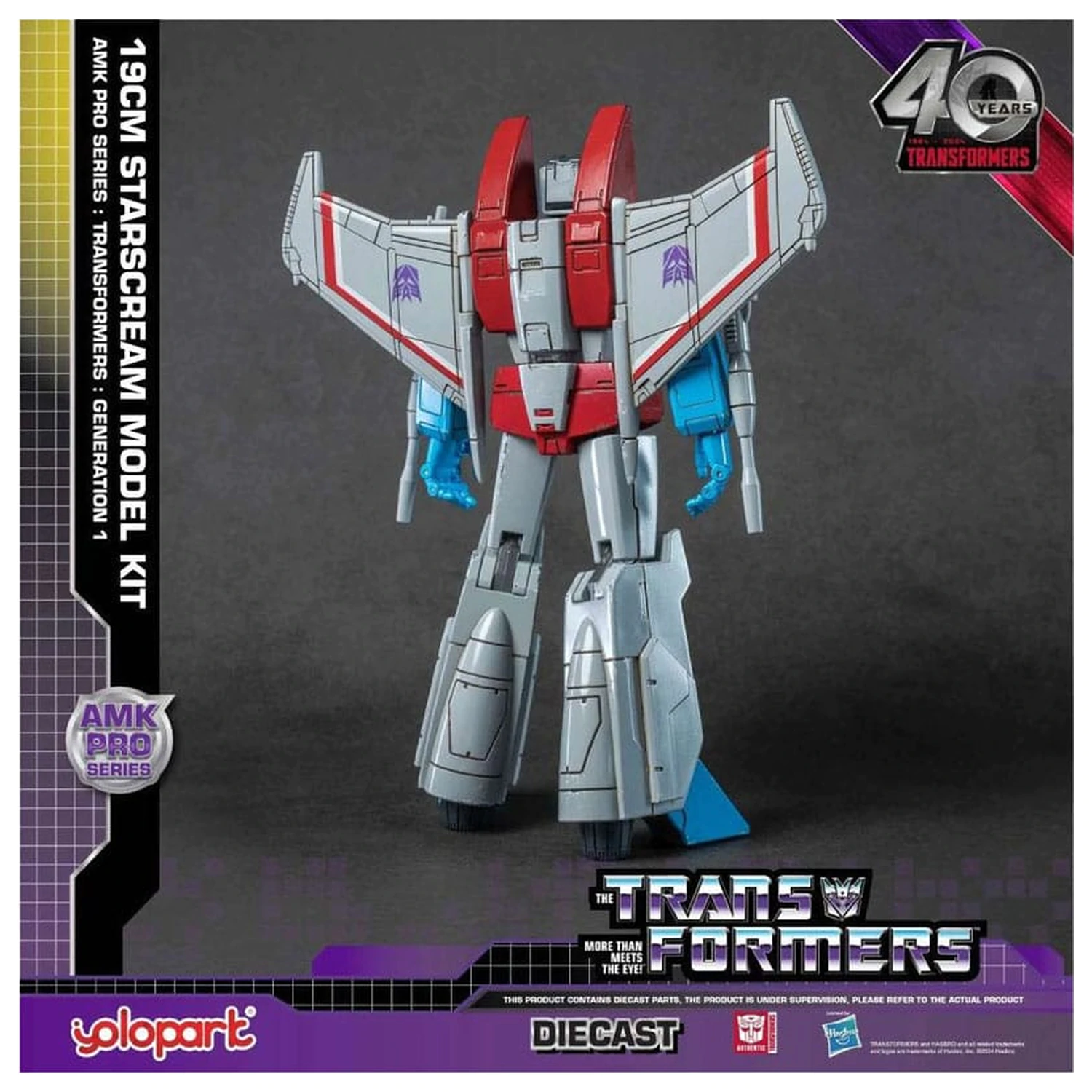 Transformers: Generation One AMK Pro Series kit de model Starscream 19 cm poza produsului